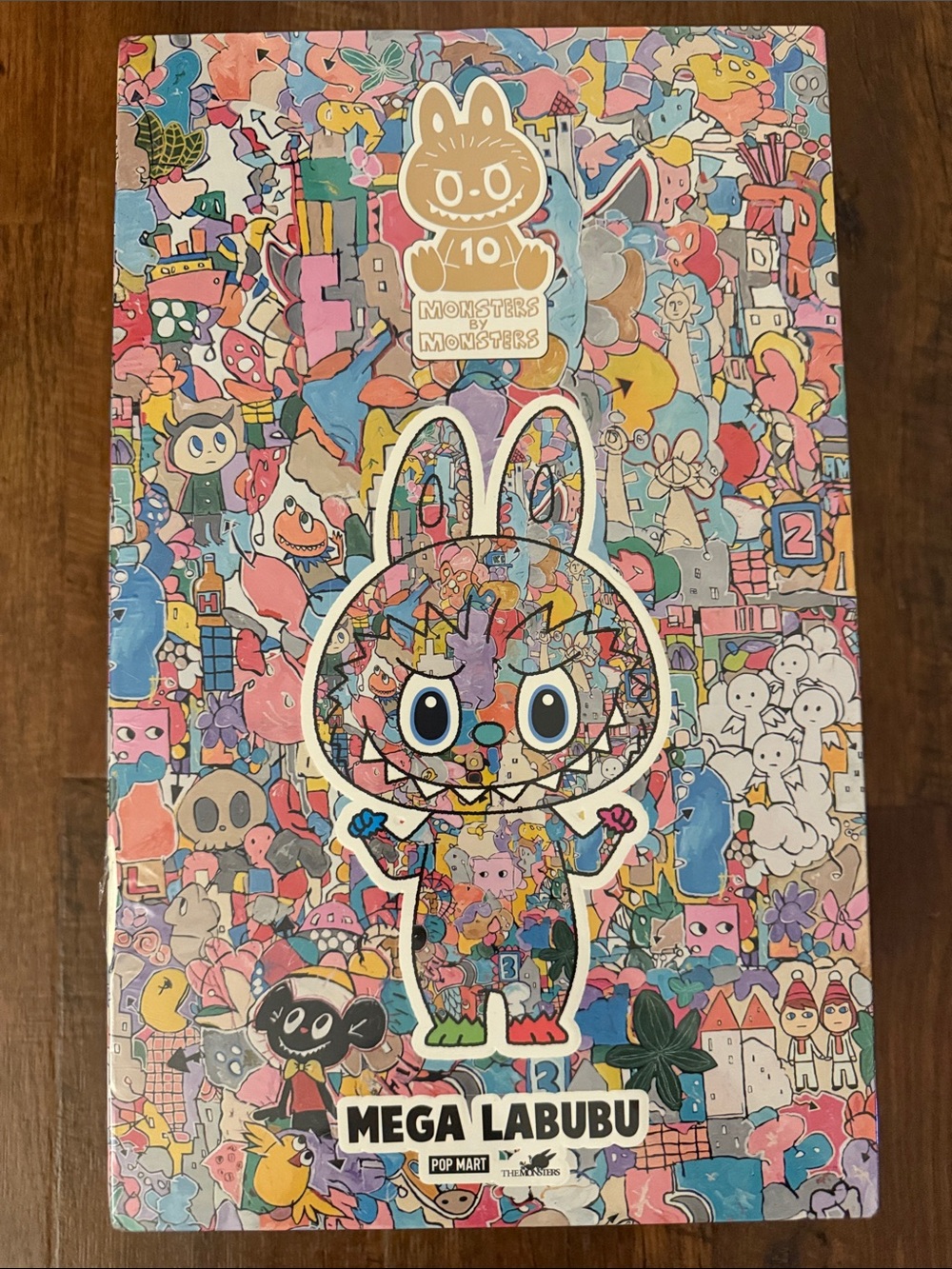 Mega Labubu 400% Tenth Anniversary figure